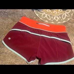 Lululemon Athletic retired Run Speed Up shorts. Size 4